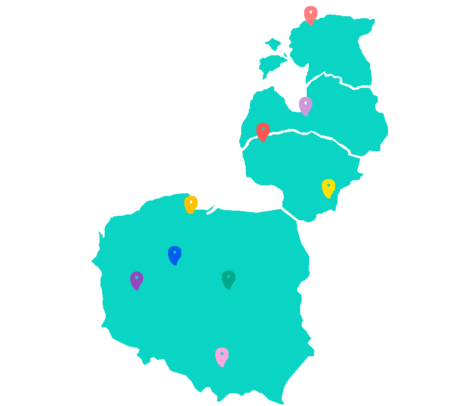 sites location of Unilever Poland